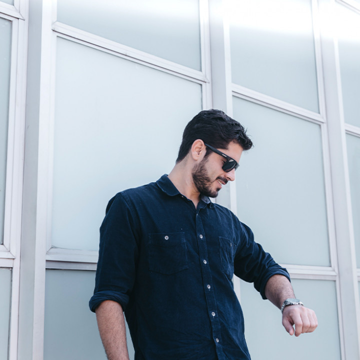 Powder Blue Layers Offer Subtle Style